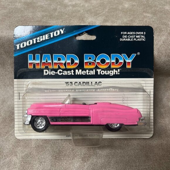 tootsie Other - NewTootsie Toy Pink 53 Cadillac Convertible Diecast Car 5" L X 2" W X 1.5" H